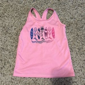Super cute girls tank with keyhole back